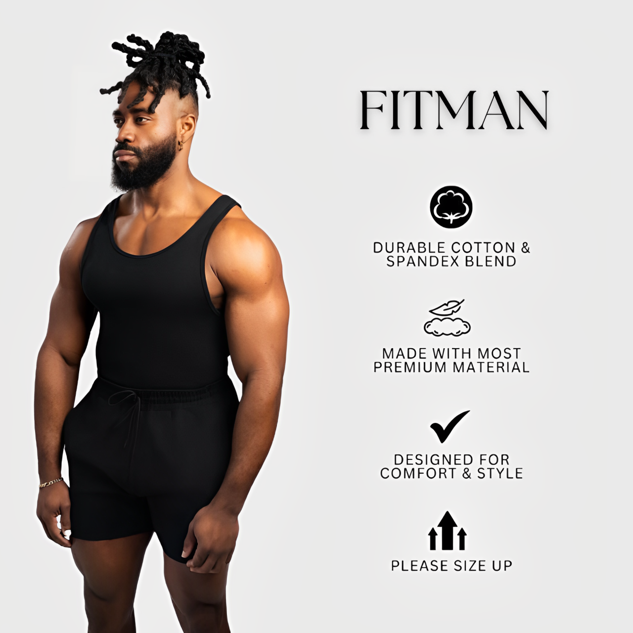 Cotton 340gsm Tank Top